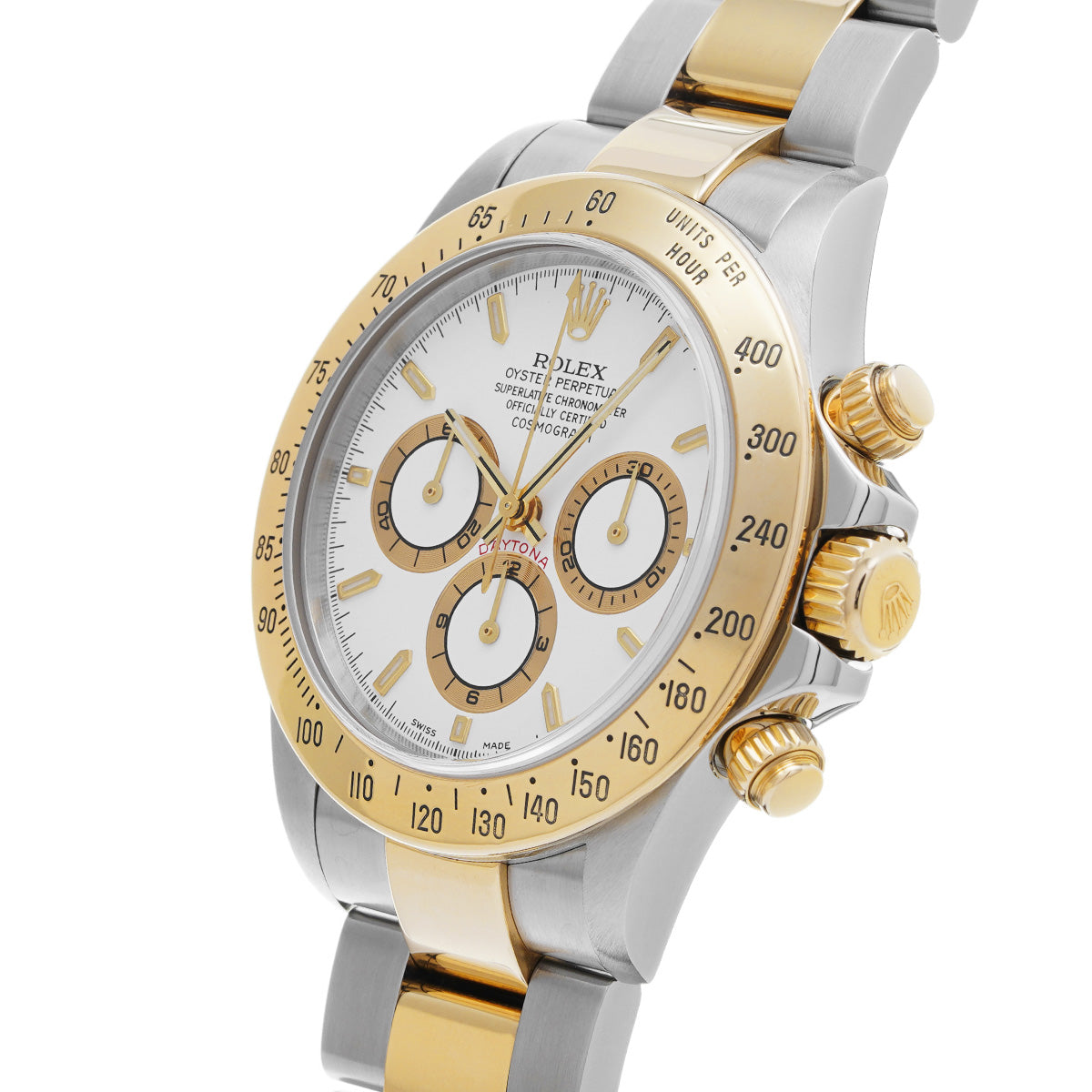 Cosmograph Daytona 16523 A (manufactured circa 1999) White ROLEX Men's [Pre-Owned].