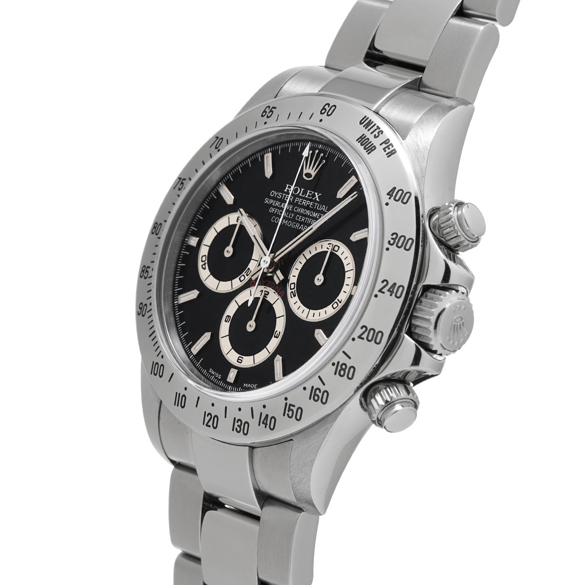 Cosmograph Daytona 16520 A (manufactured circa 1999) Black ROLEX Men's [Pre-Owned].