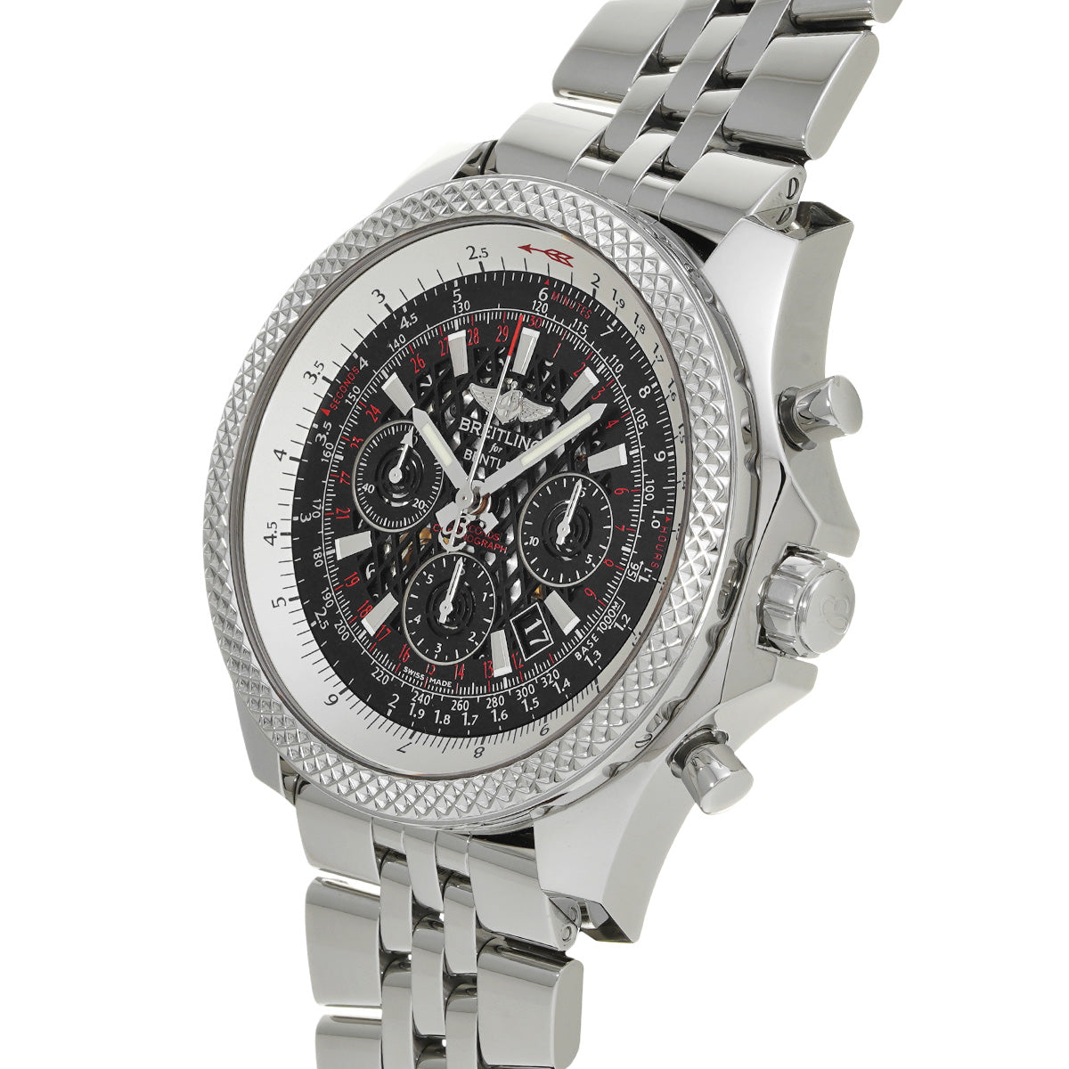Bentley B06 AB061112/BC42 Black BREITLING Men's [Pre-Owned].