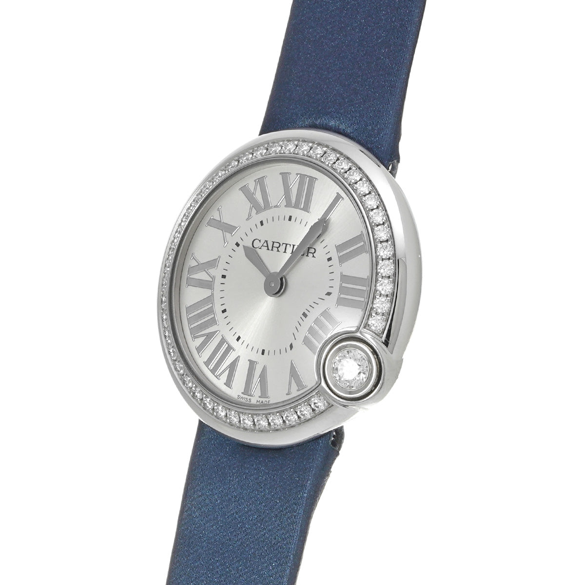 Ballon Blanc de Cartier W4BL0003 Silver CARTIER Ladies [Pre-owned].