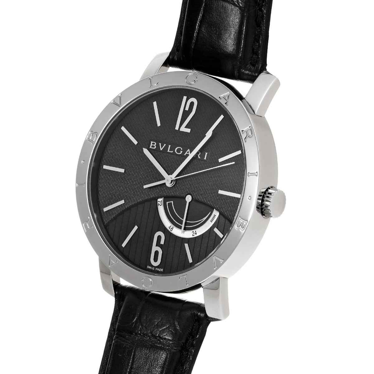 Bulgari Bulgari BB41SL Black BVLGARI Men's [Pre-owned].