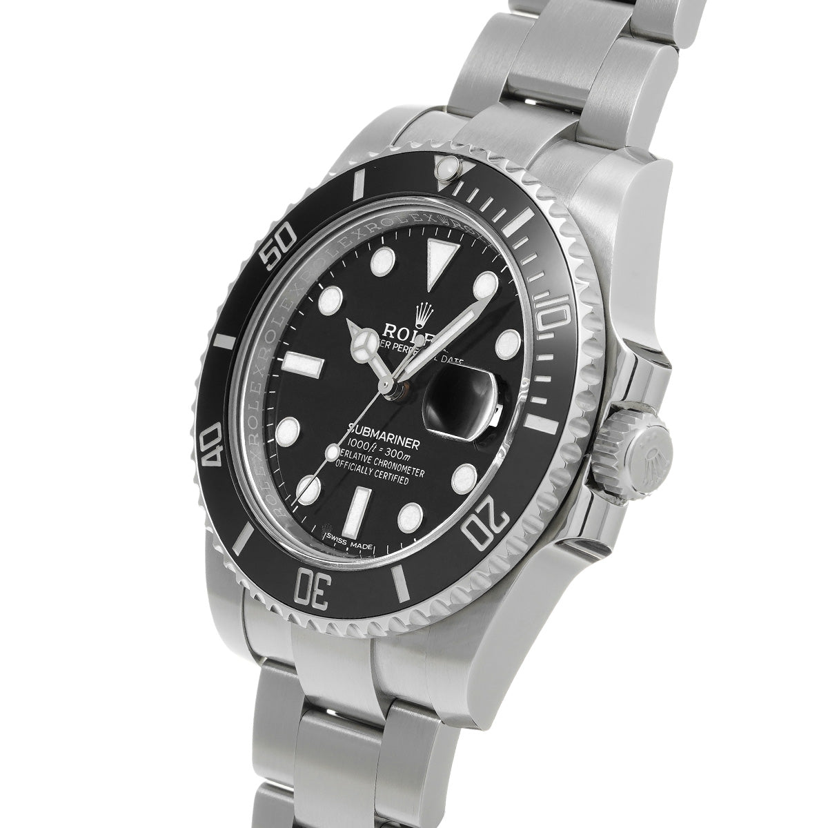 Submariner Date 116610LN Random Serial Black ROLEX Men's [Pre-Owned].