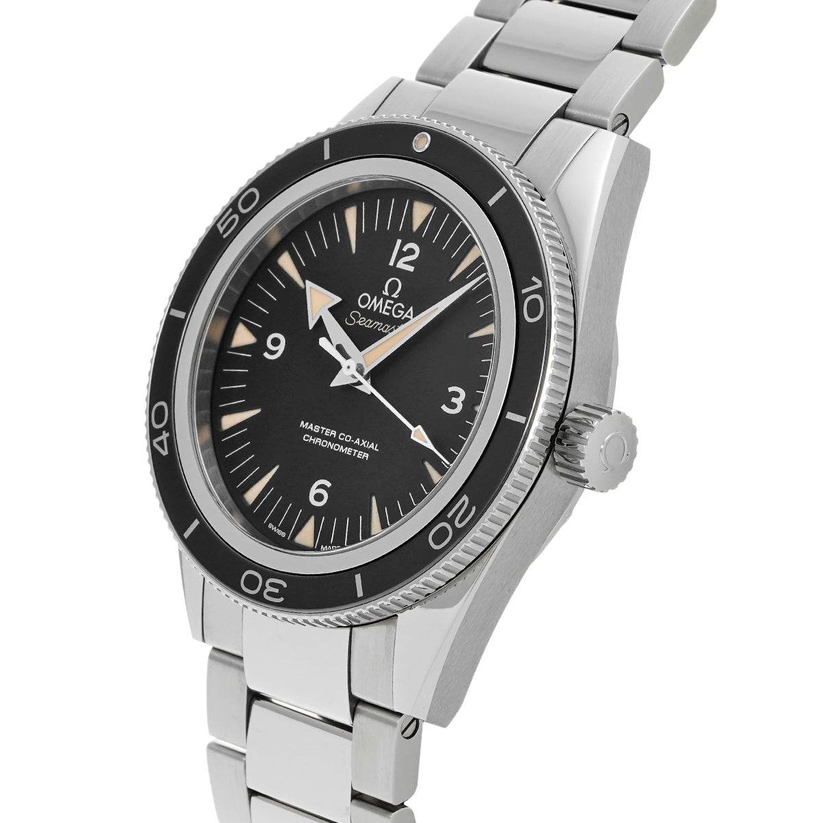 Seamaster 300 Master Co-Axial 233.30.41.21.01.001 Black OMEGA Men's [New]