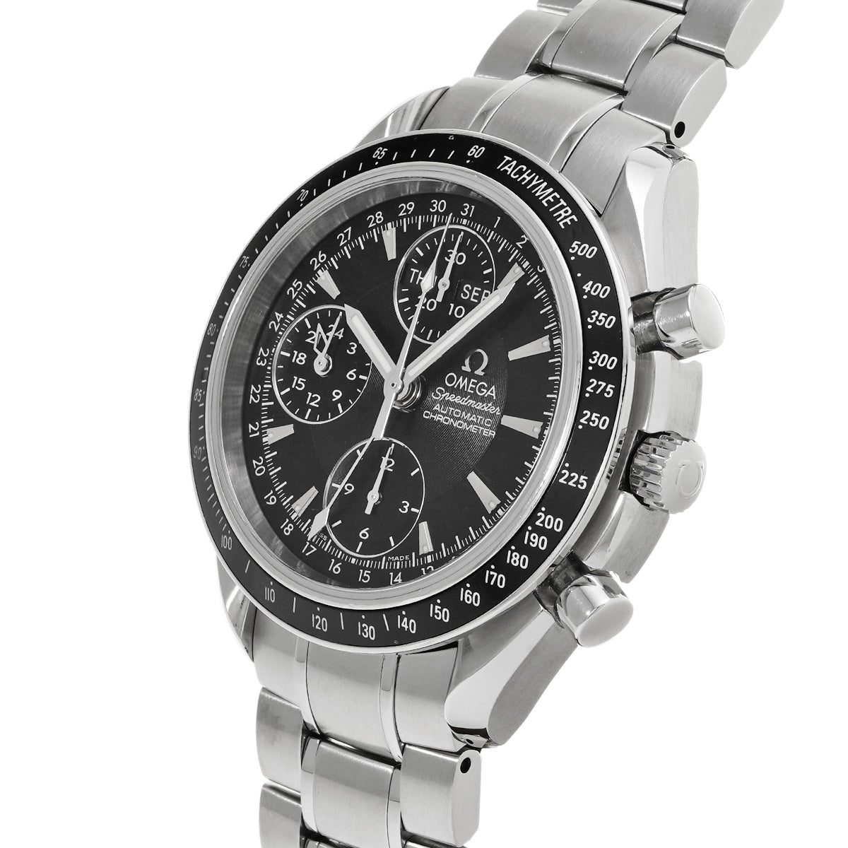 Speedmaster Triple Calendar 3220.50 Black OMEGA Men's [Pre-Owned].