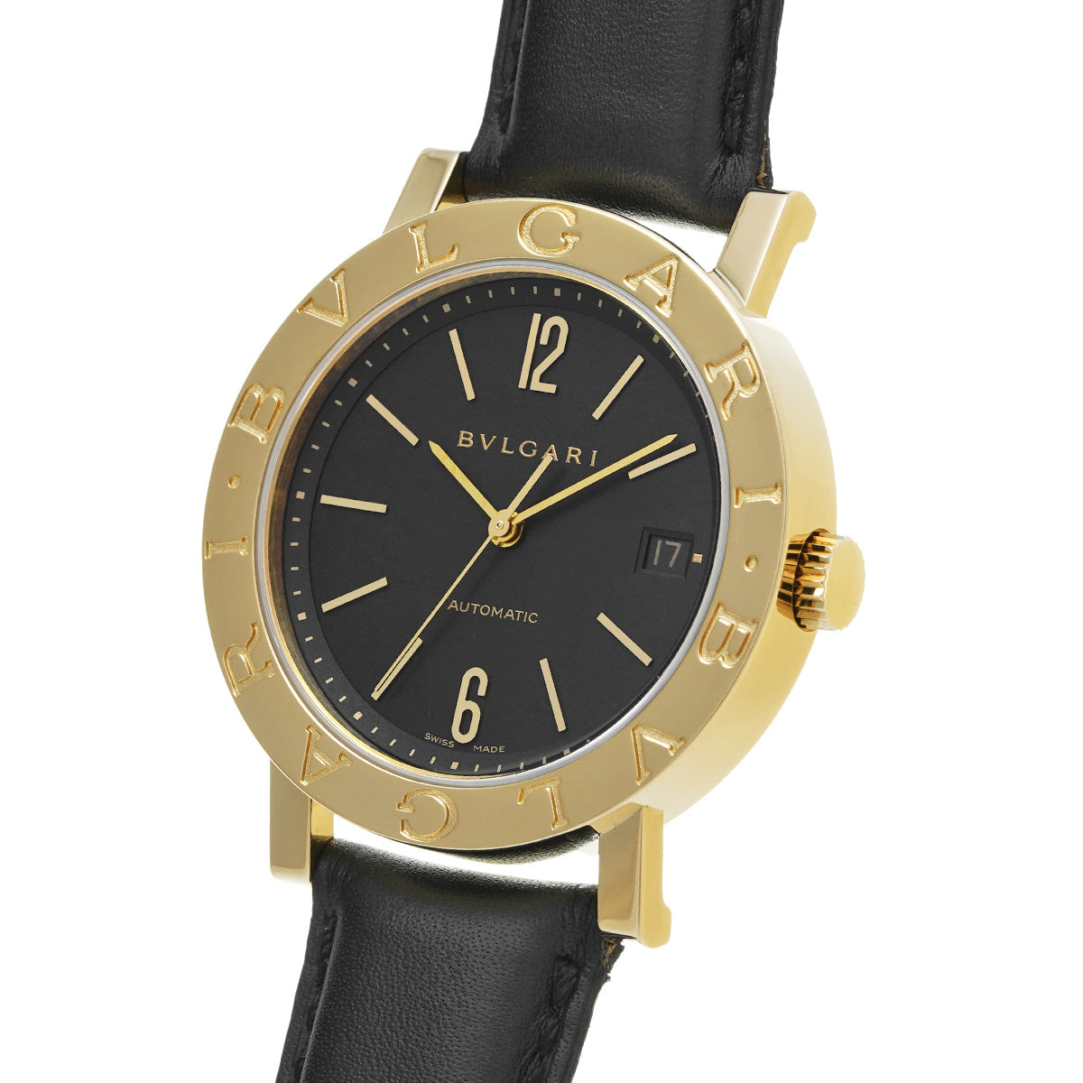 Bulgari Bulgari BB38GLAUTO Black BVLGARI Men's [Pre-owned].