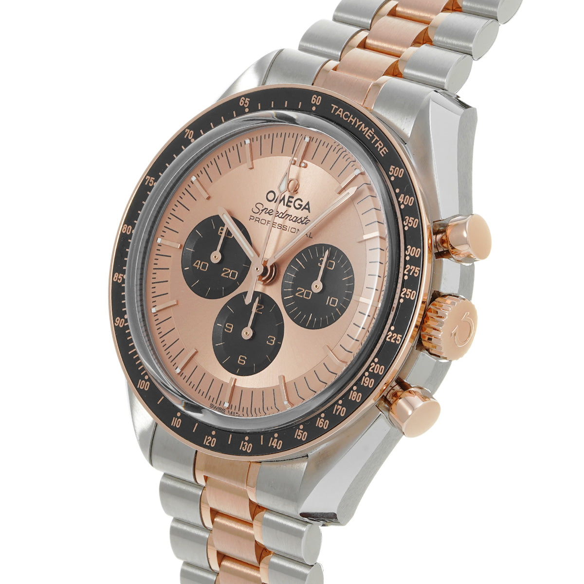 Speedmaster Moonwatch Professional 310.20.42.50.99.001 Pink/Black OMEGA Men's [Pre-owned]