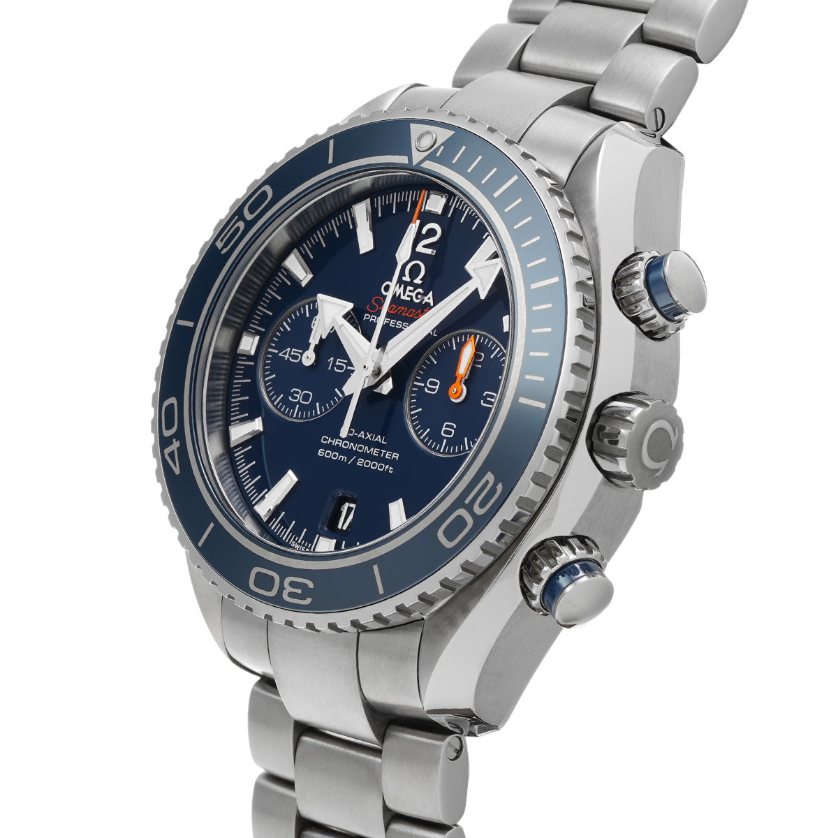 Seamaster Planet Ocean 600 Co-Axial Chronograph 232.90.46.51.03.001 Blue OMEGA Mens [Pre-Owned].