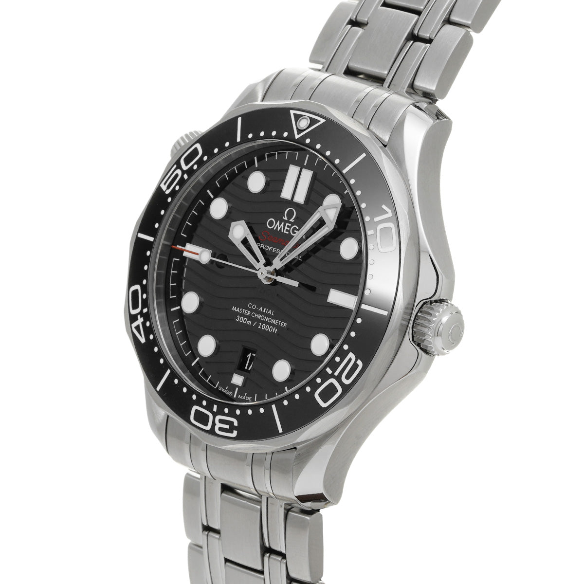 Seamaster Diver 300 Co-Axial Master Chronometer 210.30.42.20.01.001 Black OMEGA Men's [Pre-Owned].