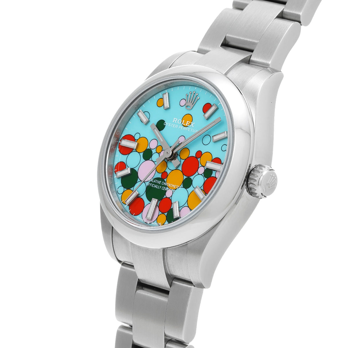 Oyster Perpetual 31 277200 Random Serial Turquoise Blue Celebration-Motif ROLEX Unisex [Pre-Owned].