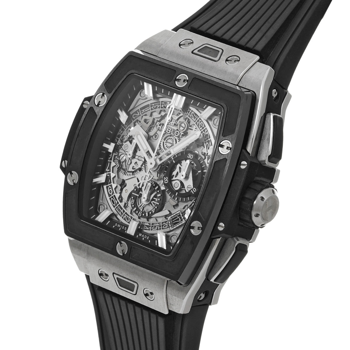 Spirit of Big Bang Titanium Ceramic 642.NM.0170.RX Skeleton HUBLOT Men's [Pre-Owned].