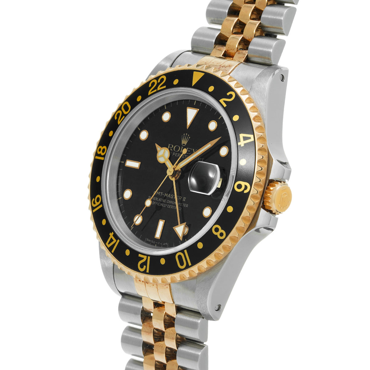 GMT Master II 16713 T No. (manufactured around 1996) Black ROLEX Men's [Pre-Owned].