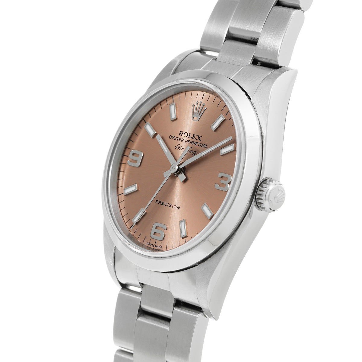 Air-King 14000M K (manufactured circa 2001) Pink ROLEX Men's [Pre-Owned].