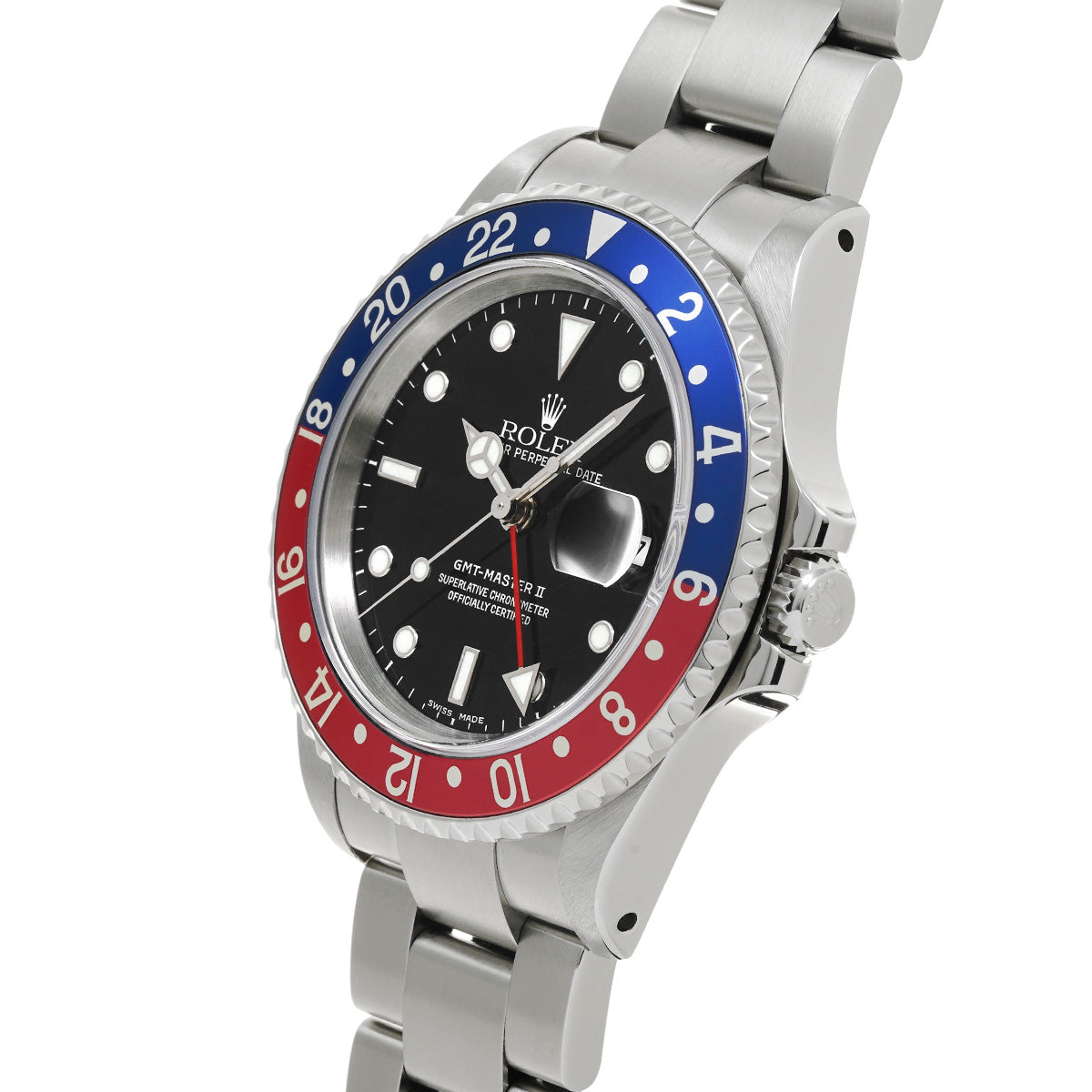 GMT Master II 16710 P (manufactured circa 2001) Black ROLEX Men's [Pre-Owned].