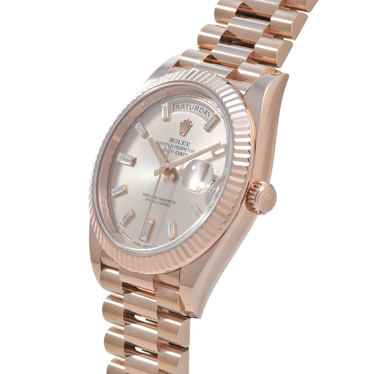 Day Date 40 228235A Random Serial Sundust/Diamond ROLEX Men's [Pre-Owned].