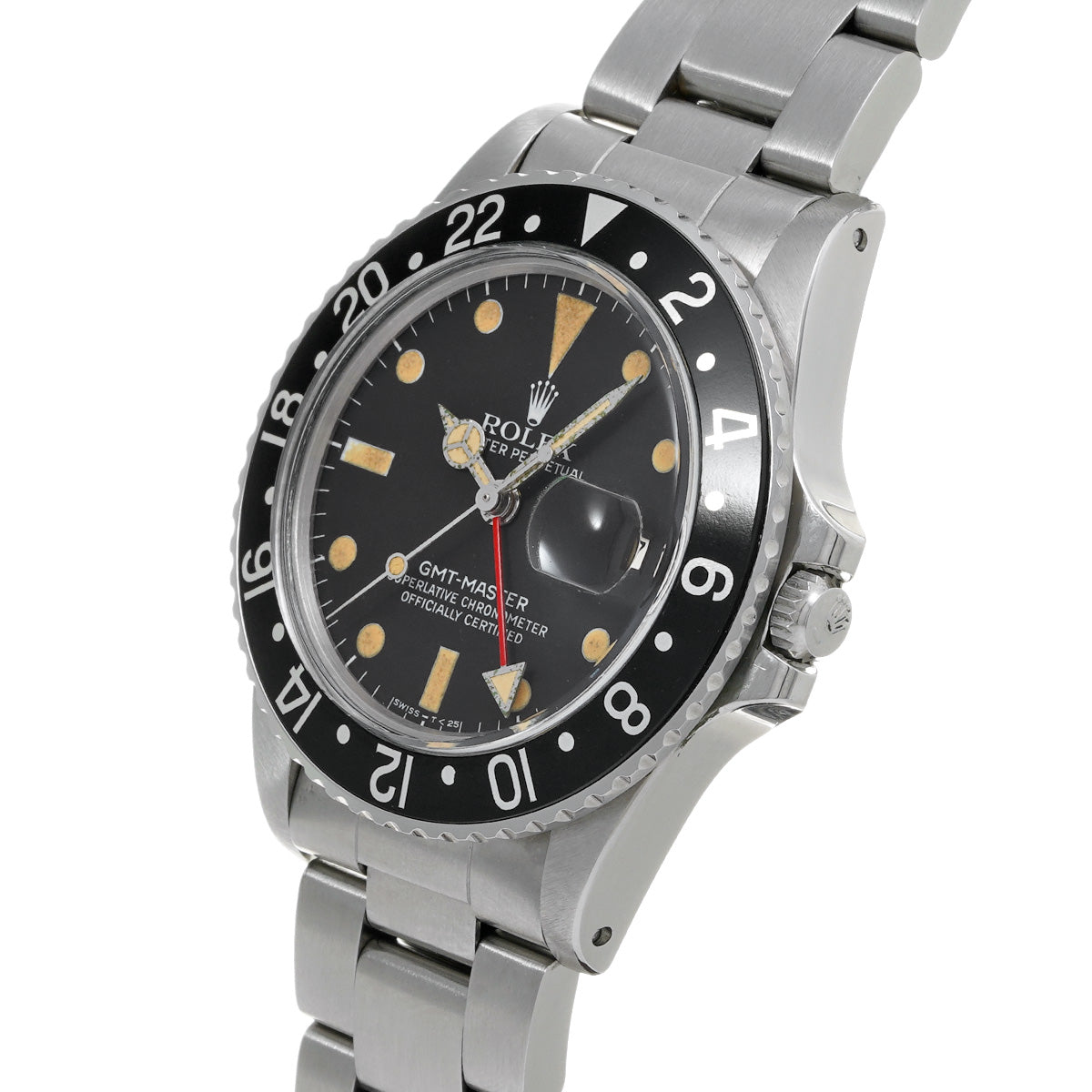 GMT Master 16750 66s (manufactured circa 1981) Black ROLEX Men's [Pre-Owned].