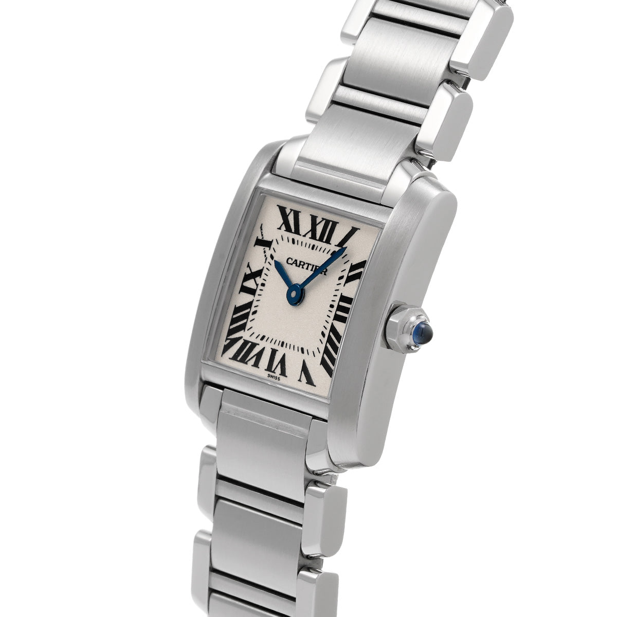 Tank Francaise SM W51008Q3 Silver CARTIER Ladies [Pre-owned]