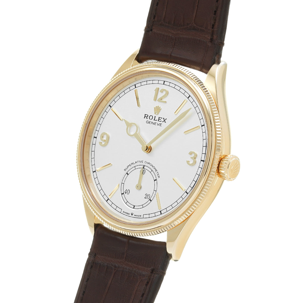 1908 52508 Random Serial White ROLEX Men's [Pre-owned].