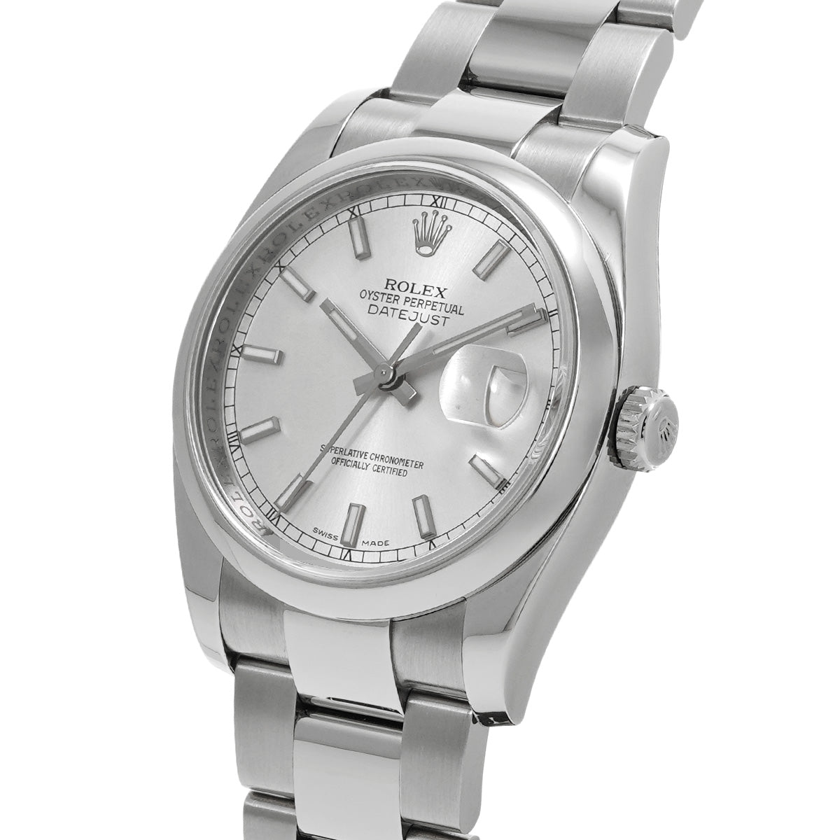 DATE JUST 116200 Silver ROLEX Men's [Pre-Owned].