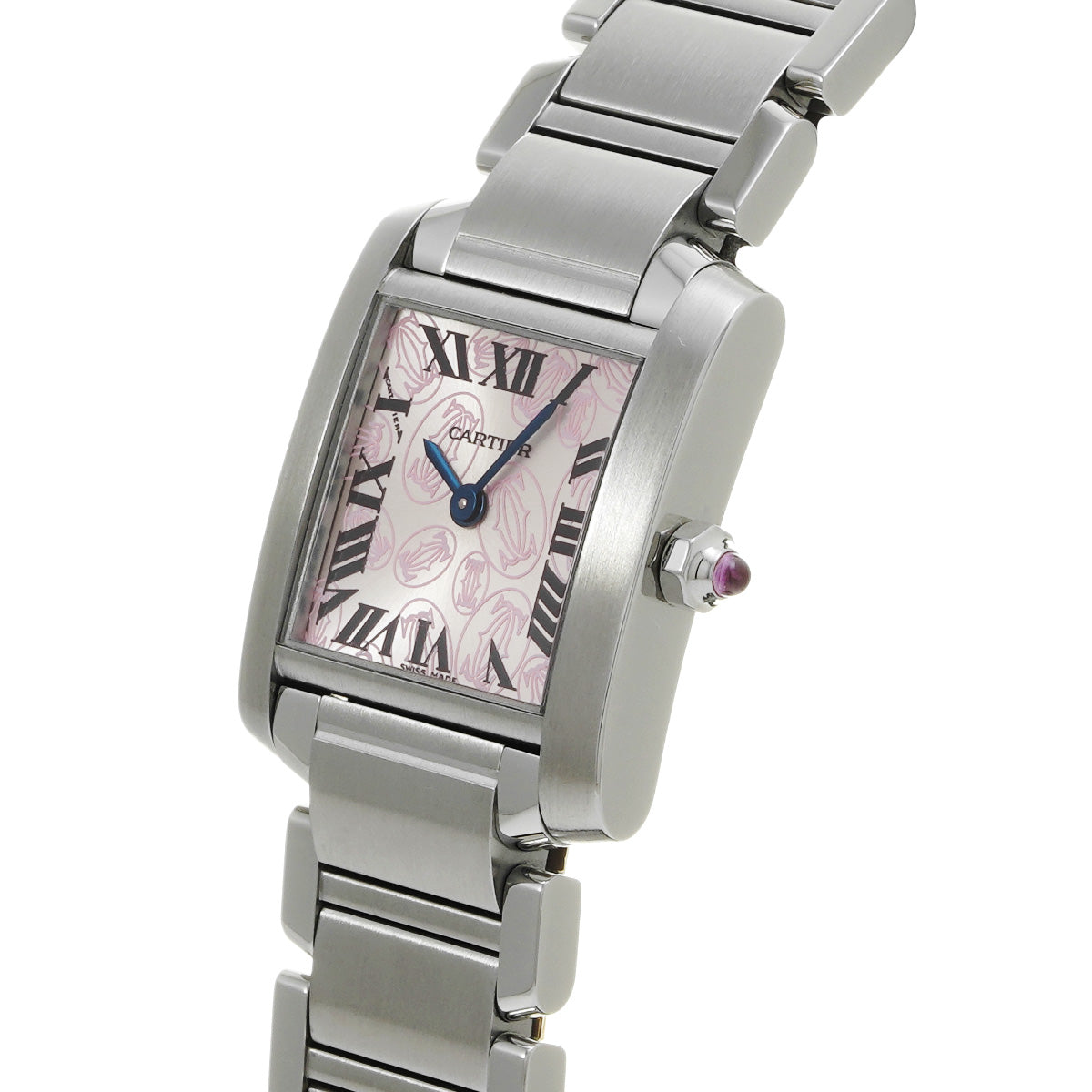 Tank Francaise SM W51031Q3 Silver CARTIER Ladies [Pre-owned]