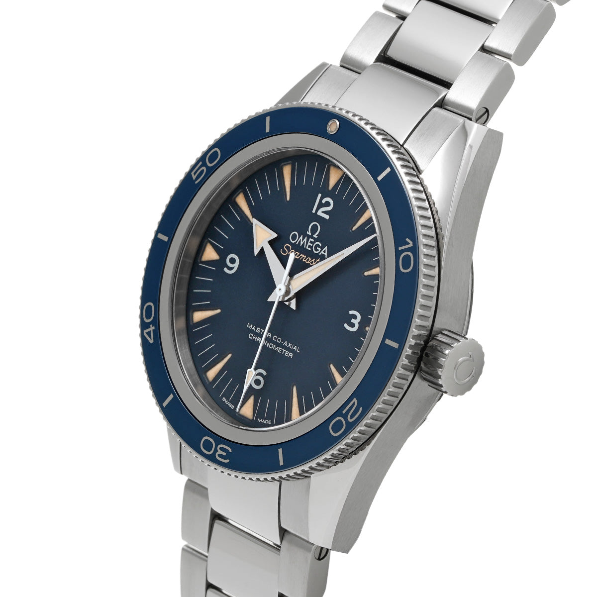 Seamaster 300 Master Co-Axial 233.90.41.21.03.001 Blue OMEGA Men's [New]