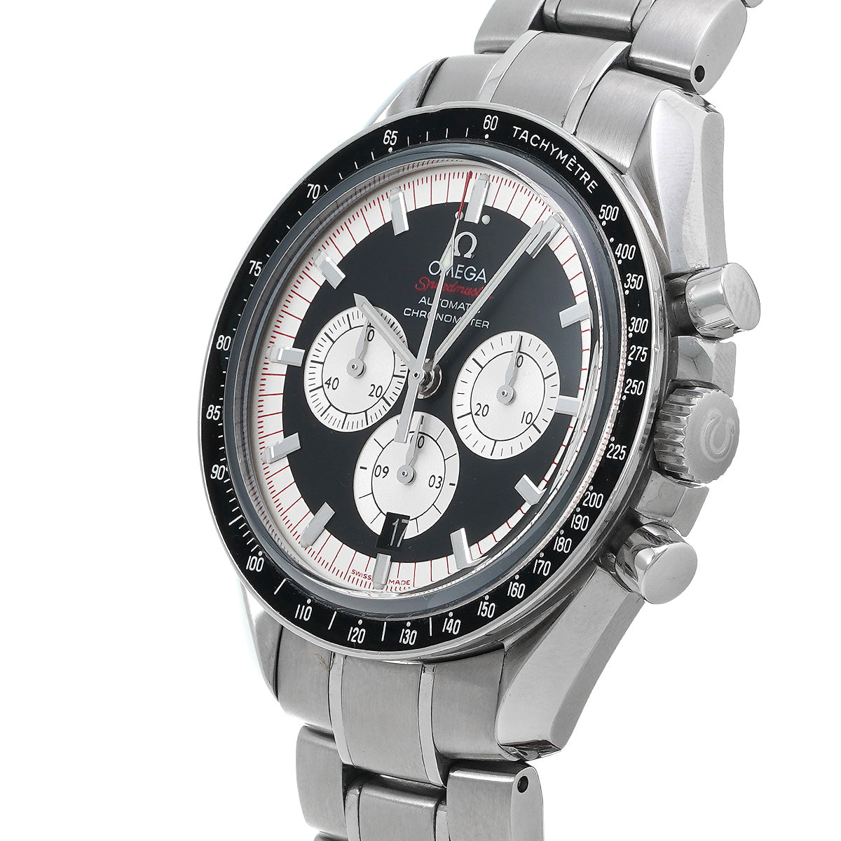 Speedmaster Legend Michael Schumacher 3507.51 Black/Silver OMEGA Men's [Pre-Owned]