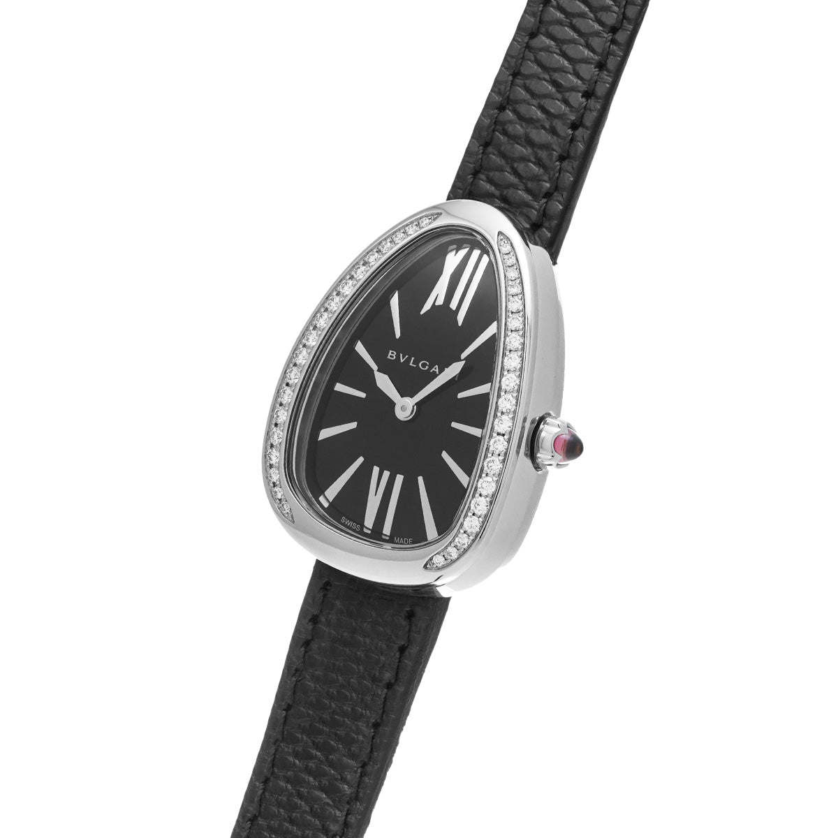 Serpenti SP32BSDL Black BVLGARI Ladies [Pre-owned].