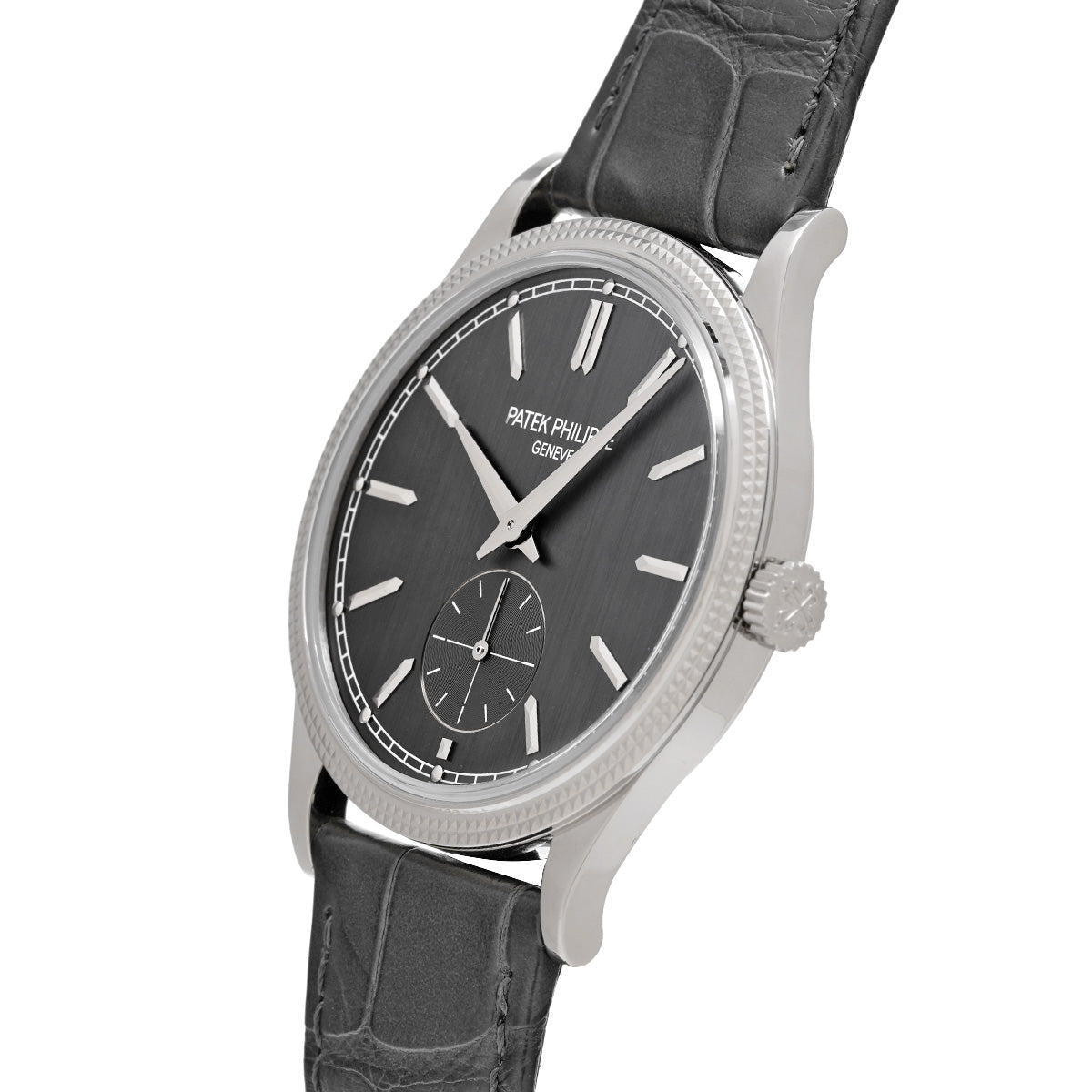 Calatrava 6119G-001 Gray PATEK PHILIPPE Men's [Pre-Owned].