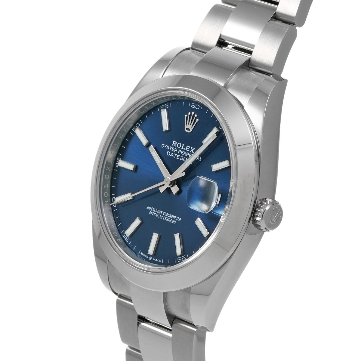 Datejust 41 126300 Random Serial Blue ROLEX Men's [Pre-Owned].