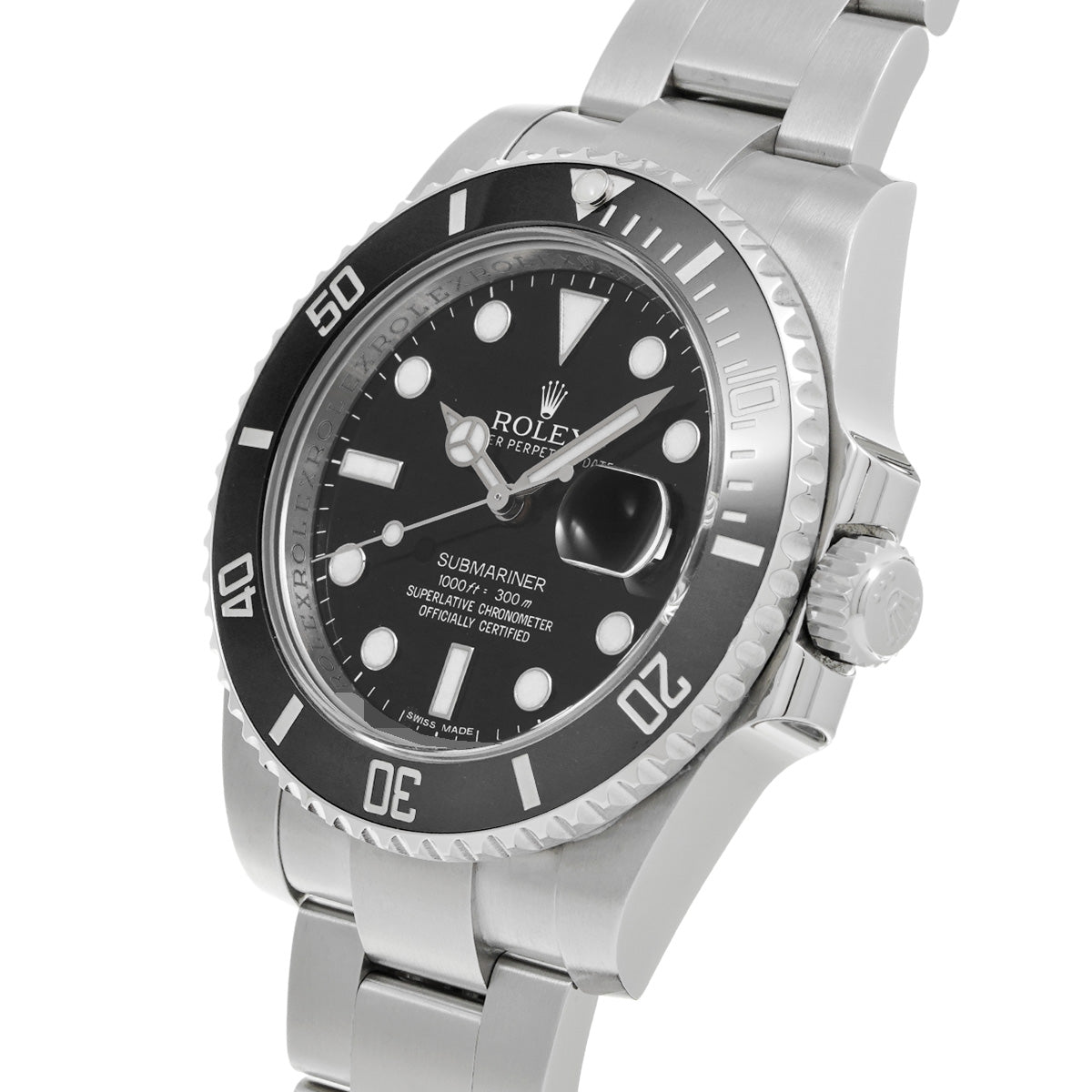 Submariner Date 116610LN Random Serial Black ROLEX Men's [Pre-Owned].