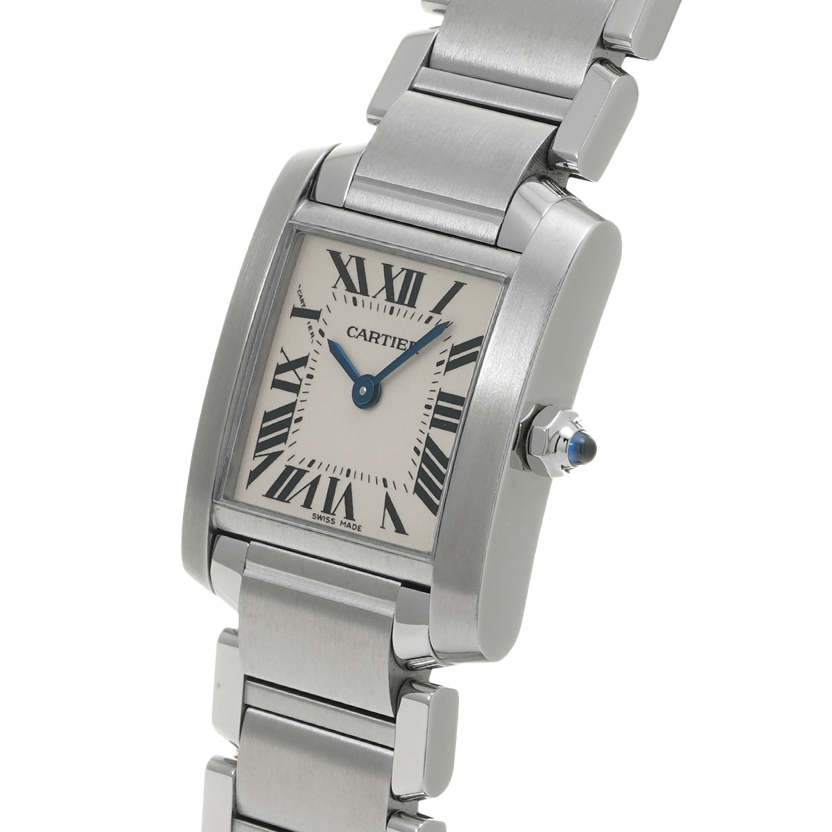 Tank Francaise SM W51008Q3 Silver CARTIER Ladies [Pre-owned]