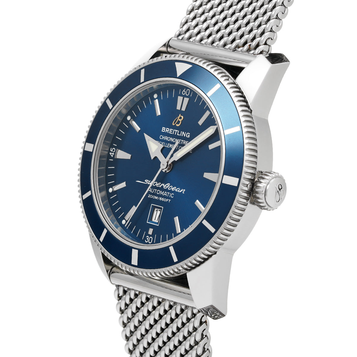 Super Ocean Heritage 46 A172C340CA Blue BREITLING Men's [Pre-Owned].