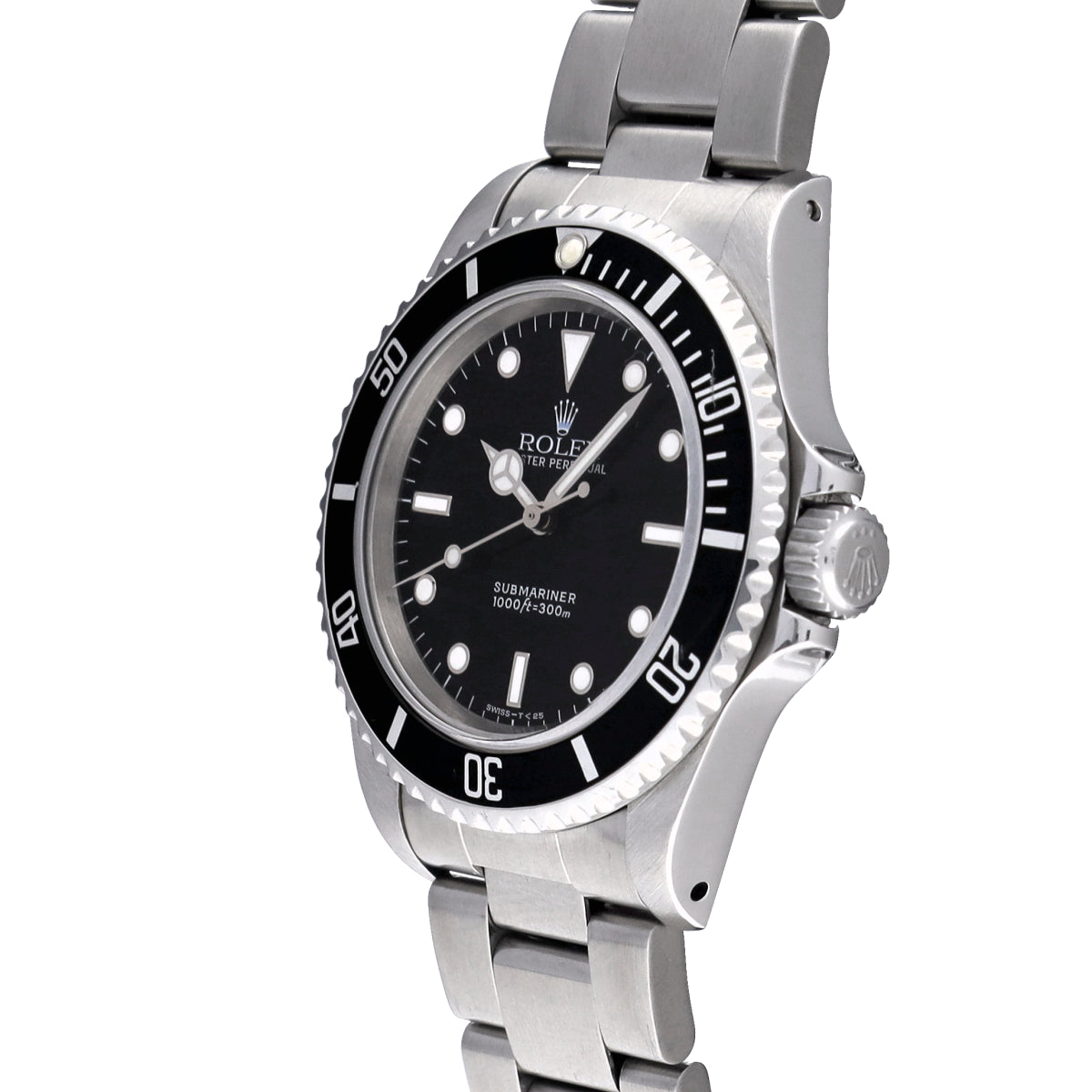 Submariner 14060 T (manufactured circa 1996) Black ROLEX Men's [Pre-Owned].
