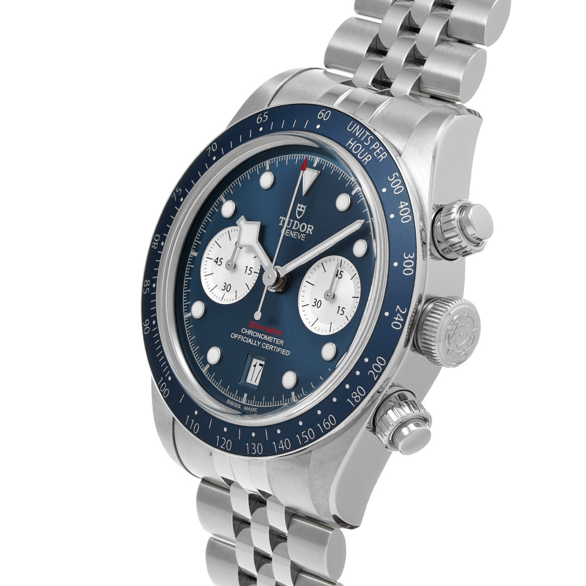 Black Bay Chrono Tudor Boutique Limited Edition 79360B-0002 Blue/Silver TUDOR Men's [Pre-Owned]