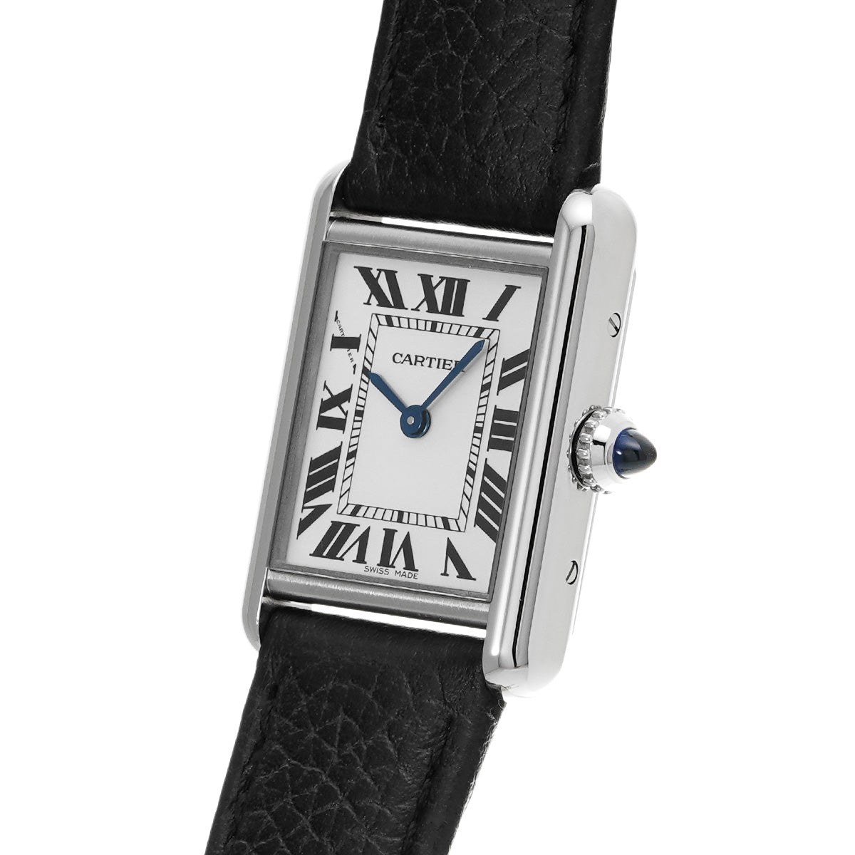 Tank Must SM WSTA0042 Silver CARTIER Ladies [Pre-owned]