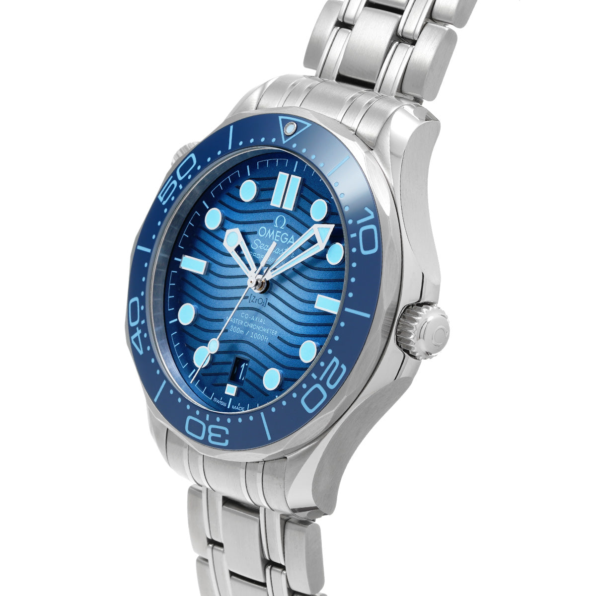 Seamaster Diver 300 Co-Axial Master Chronometer 210.30.42.20.03.003 Blue OMEGA Mens [Pre-owned]