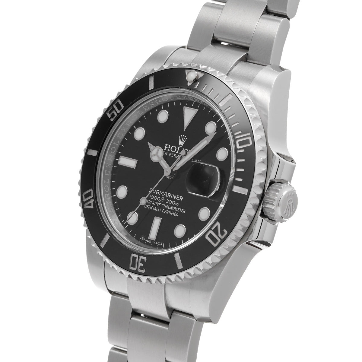 Submariner Date 116610LN Random Serial Black ROLEX Men's [Pre-Owned].