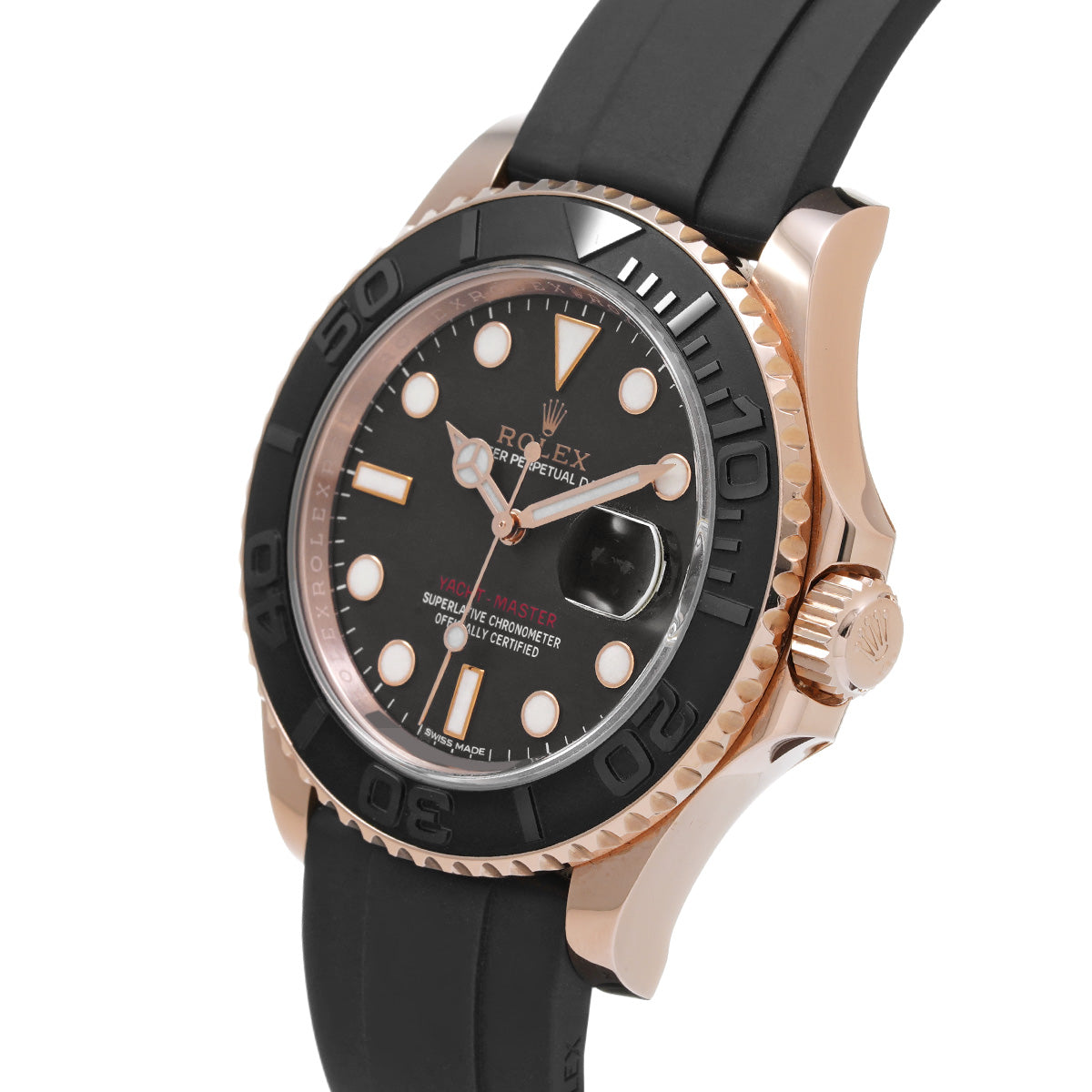 Yacht-Master 40 116655 Random Serial Black ROLEX Men's [Pre-Owned].