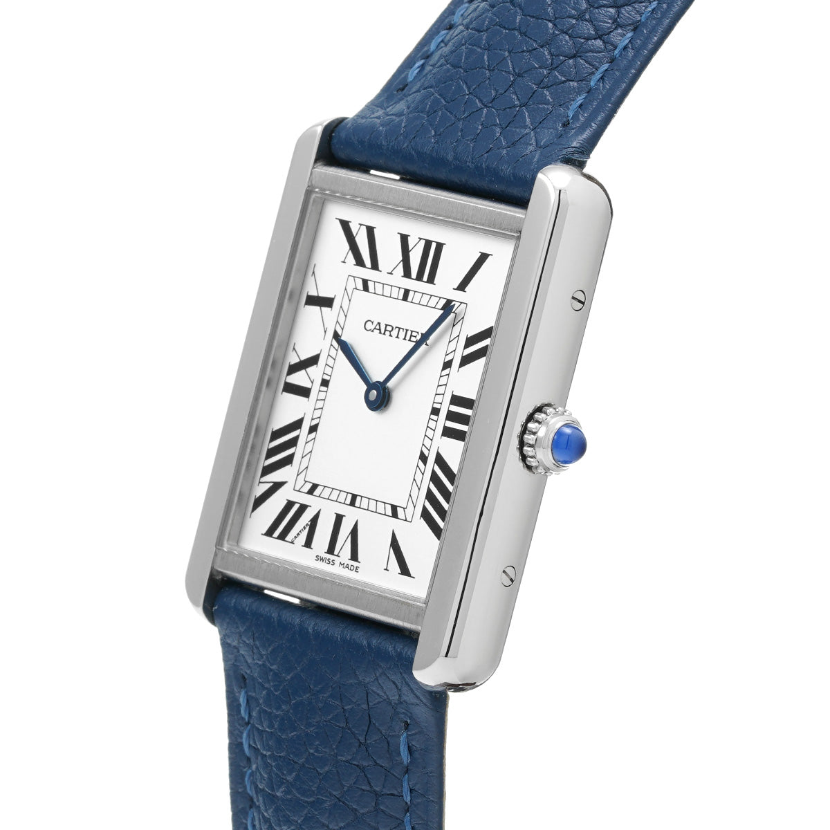 Tank Solo LM WSTA0028 Silver CARTIER Ladies [Pre-owned]