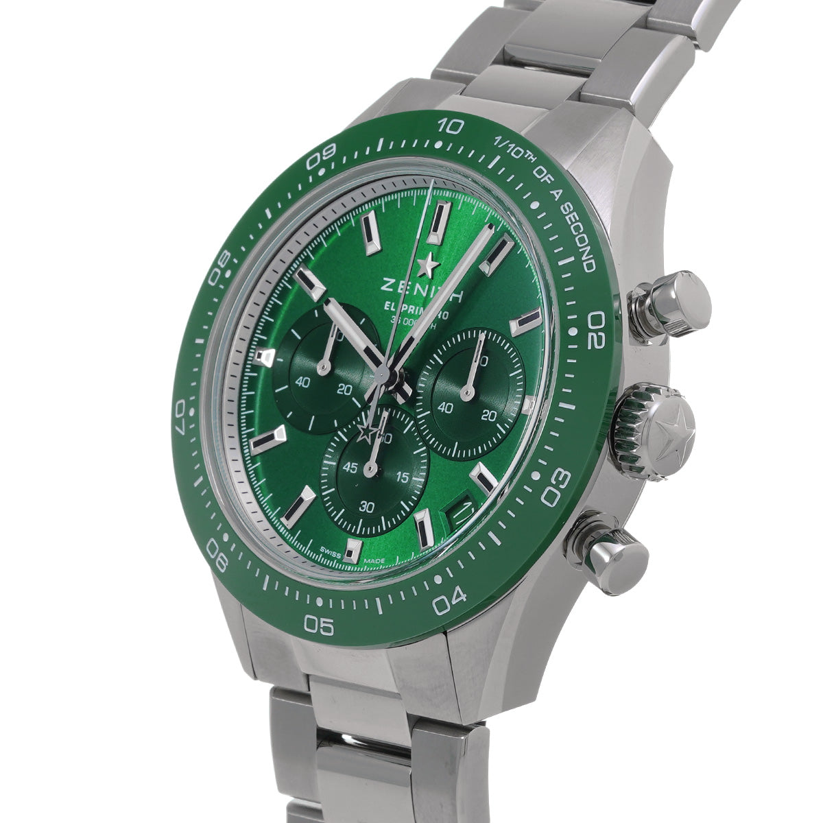 Chronomaster Sport Yoshida Special Edition 03.3107.3600/56.M3100 Green Lacquer ZENITH Men's [Pre-Owned].