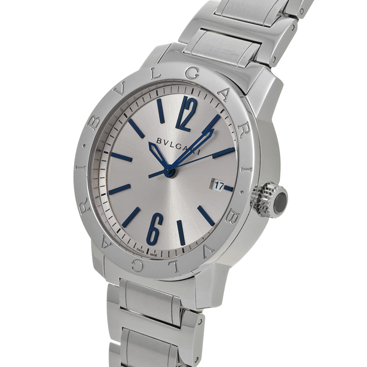 Bulgari Bulgari BB39C6SSD Silver BVLGARI Men's [Pre-Owned].