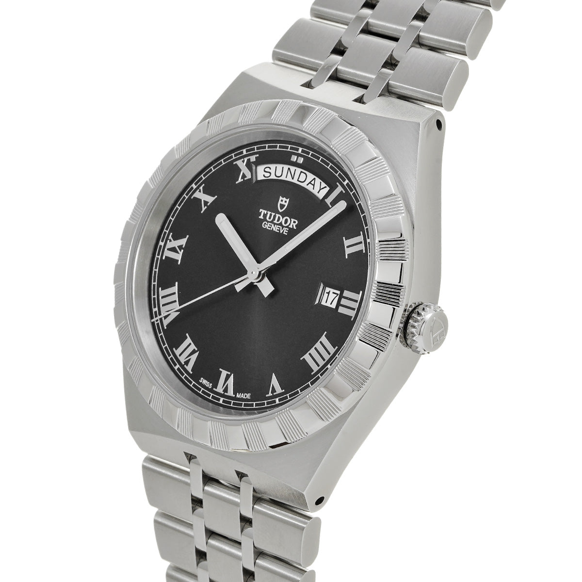 Royal 28600 Black TUDOR Men's [Pre-owned].