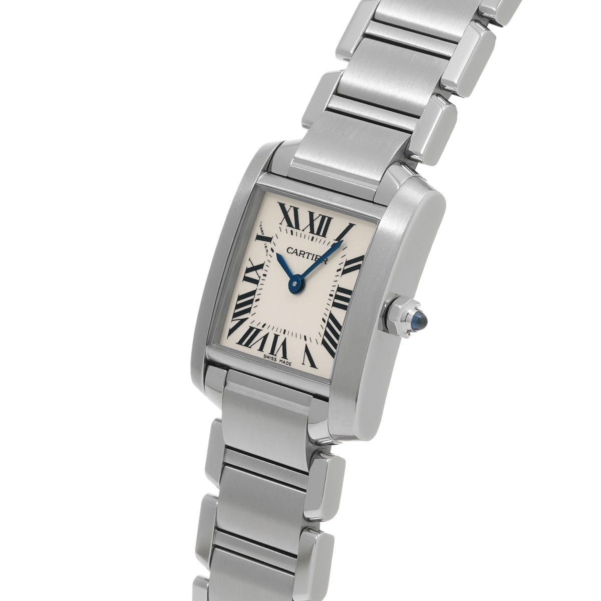 Tank Francaise SM W51008Q3 Silver CARTIER Ladies [Pre-owned]