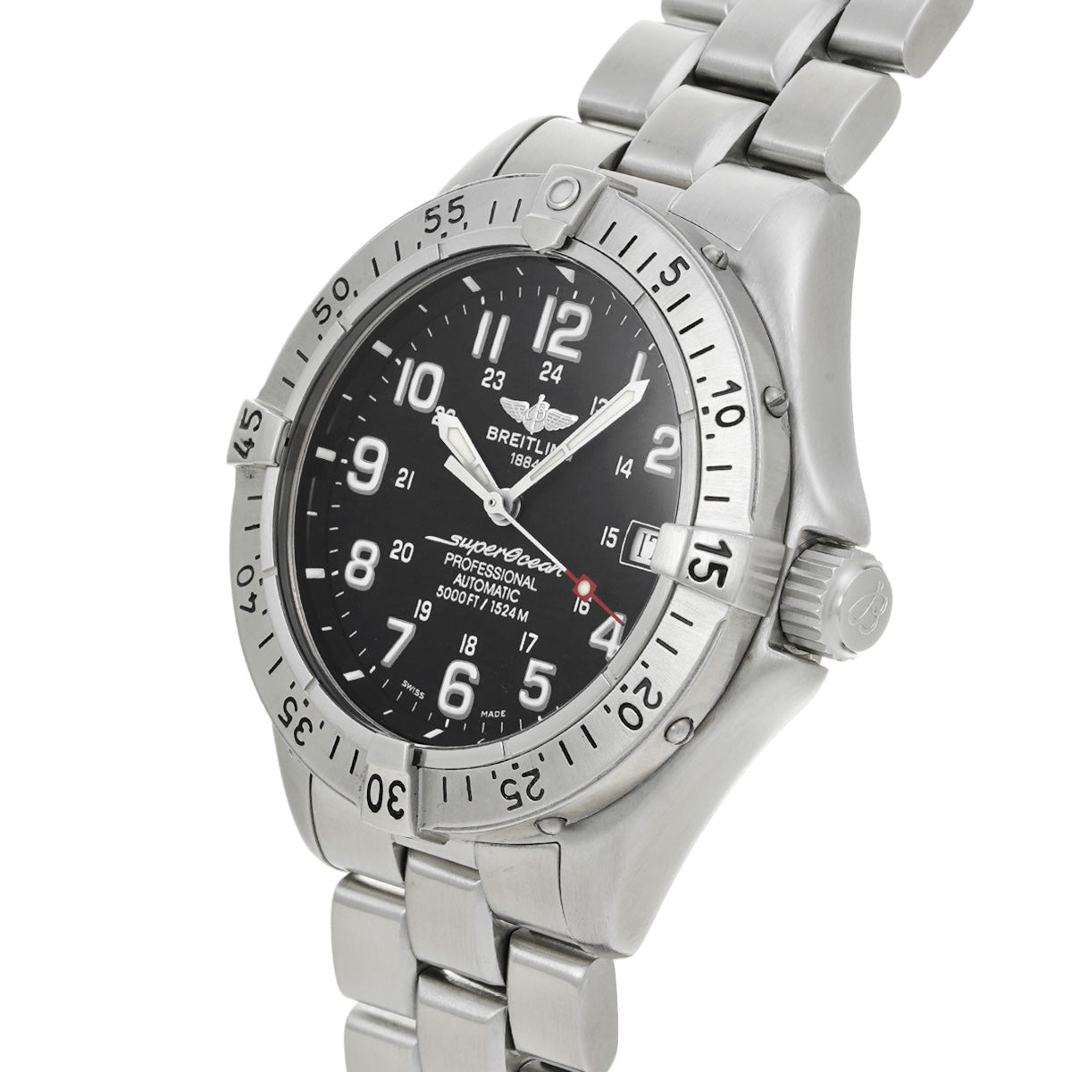 Super Ocean A17345 Black BREITLING Men's [Pre-Owned].