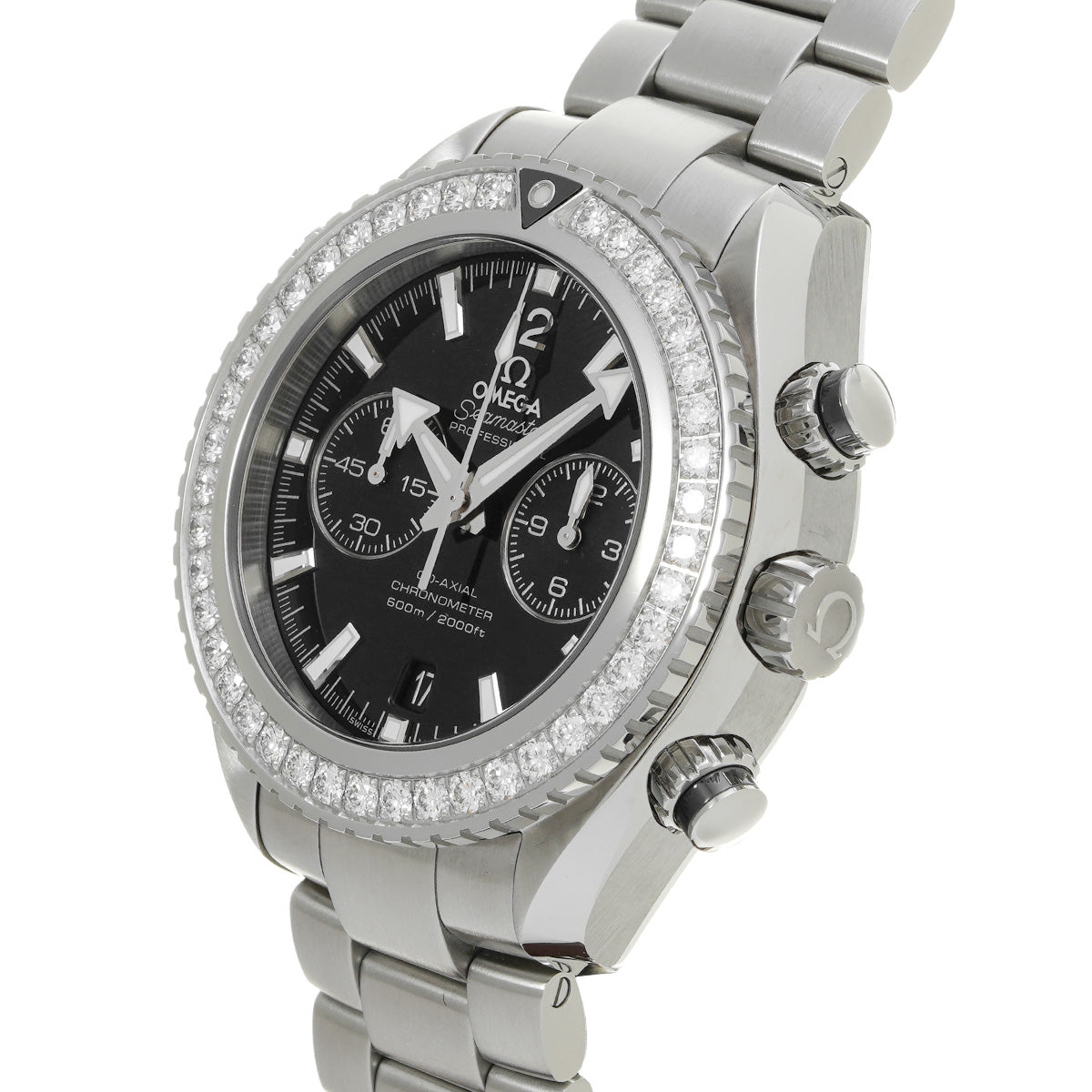 Seamaster Planet Ocean 232.15.46.51.01.001 Black OMEGA Ladies [Pre-owned]