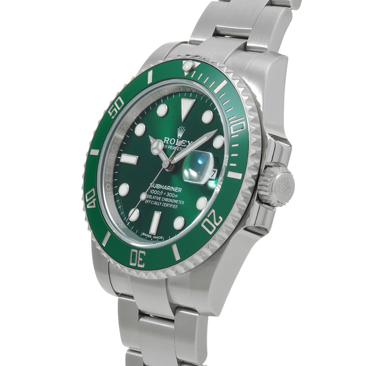 Submariner Date 116610LV Random Serial Green ROLEX Men's [Pre-Owned].