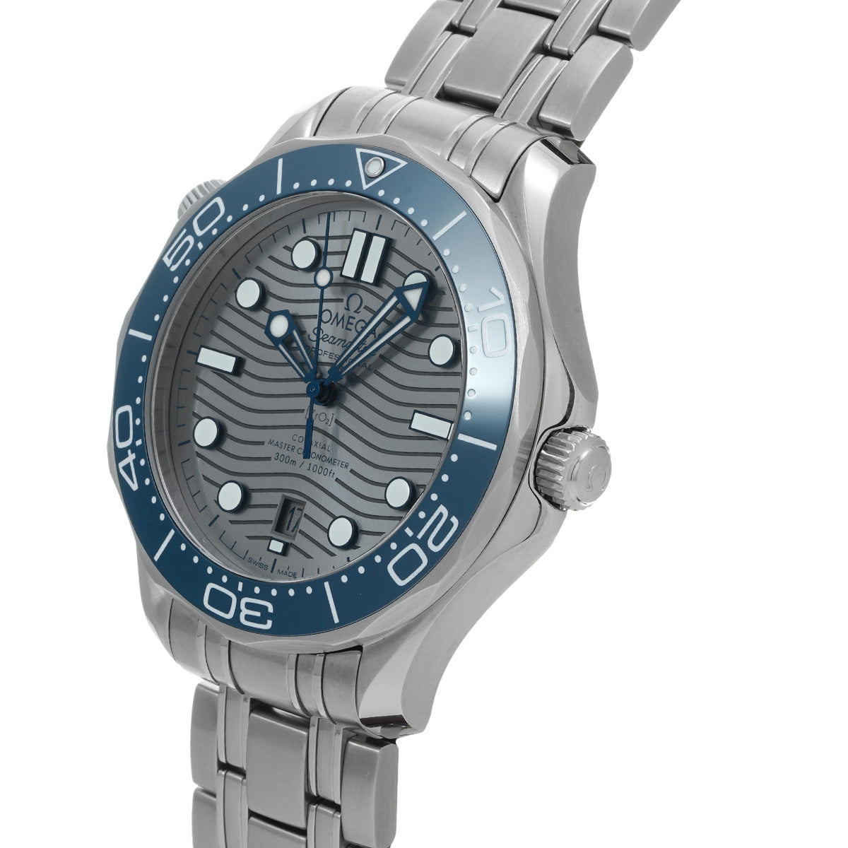 Seamaster Diver 300 Co-Axial Master Chronometer 210.30.42.20.06.001 Gray OMEGA Men's [Pre-owned]