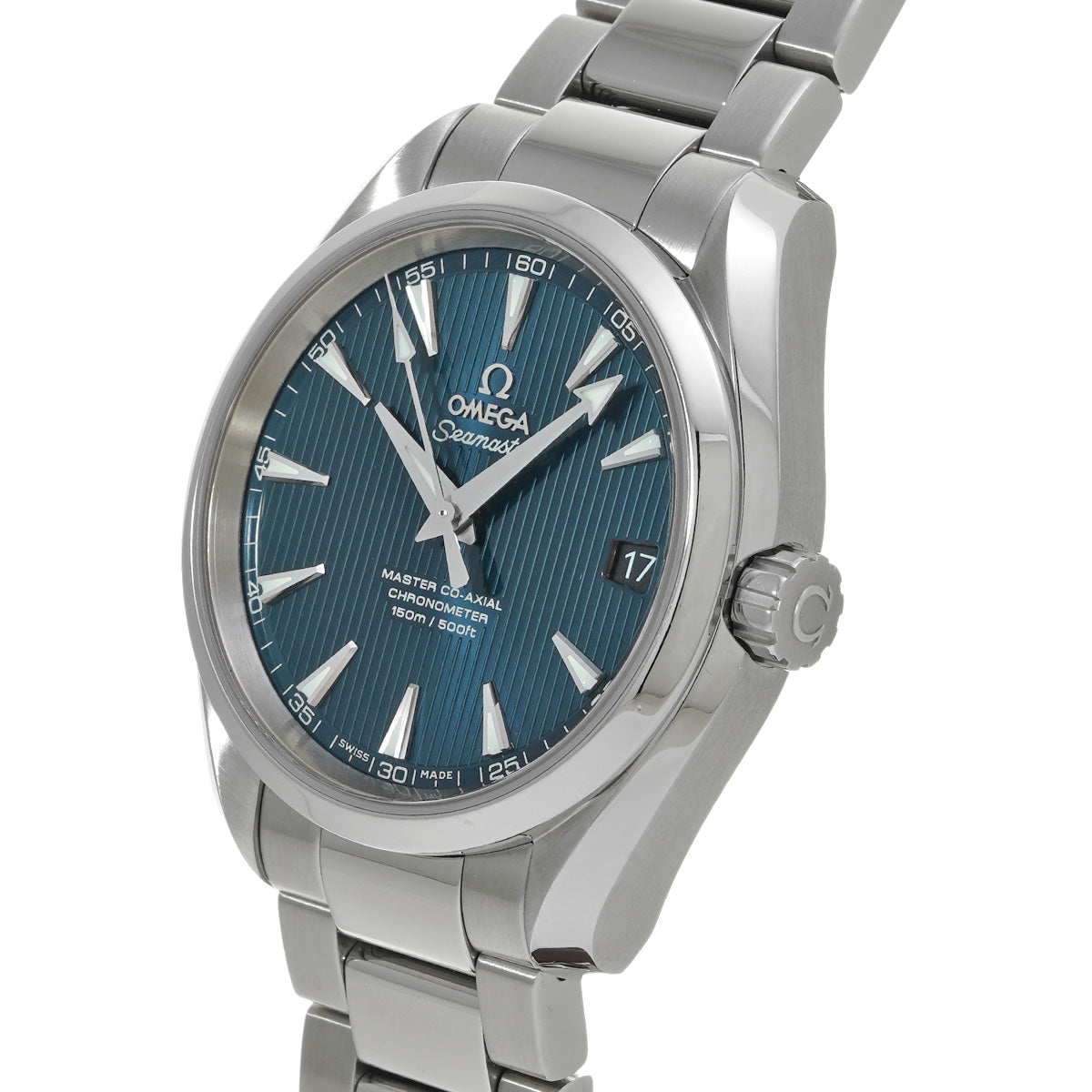 Seamaster Aqua Terra Master Co-Axial 231.10.39.21.03.002 Blue OMEGA Men's [Pre-Owned].