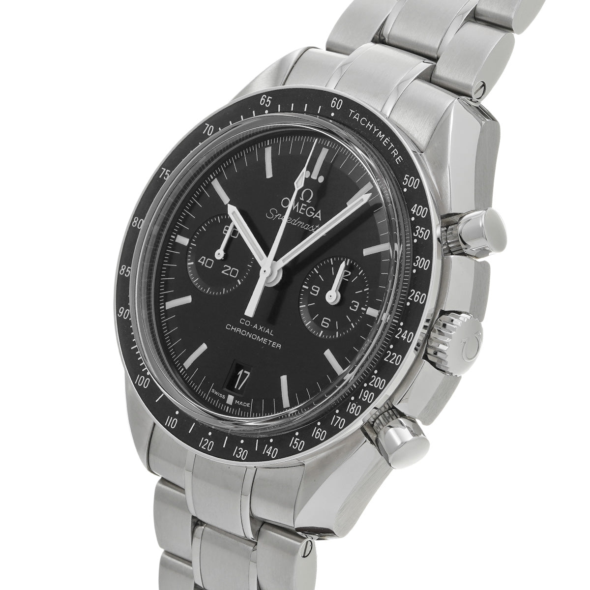 Speedmaster 2-Counter Co-Axial 311.30.44.51.01.002 Black OMEGA Men's [Pre-Owned].