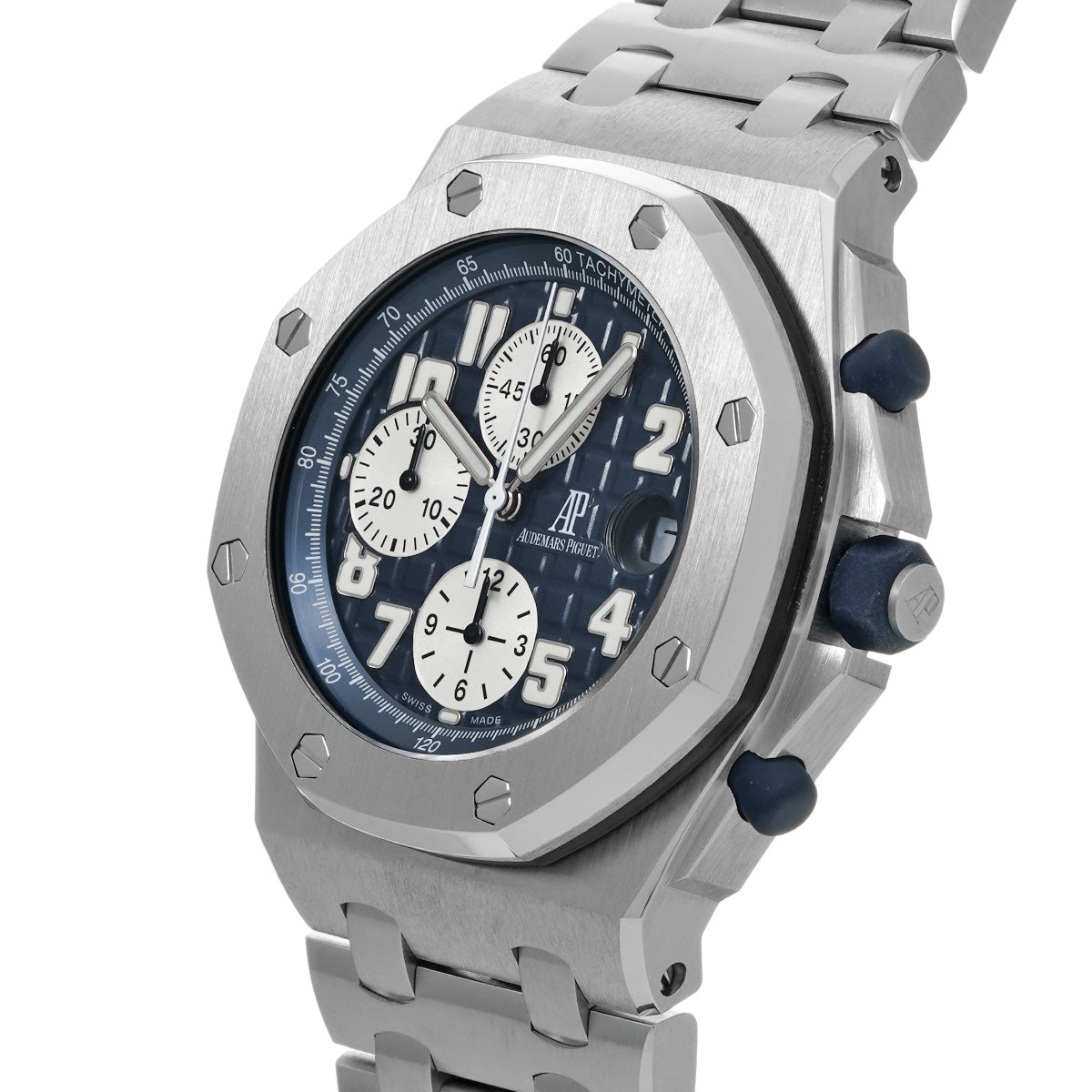 Royal Oak Offshore Chronograph 26170ST.OO.1000ST.09 Blue/Silver AUDEMARS PIGUET Mens [Pre-Owned]