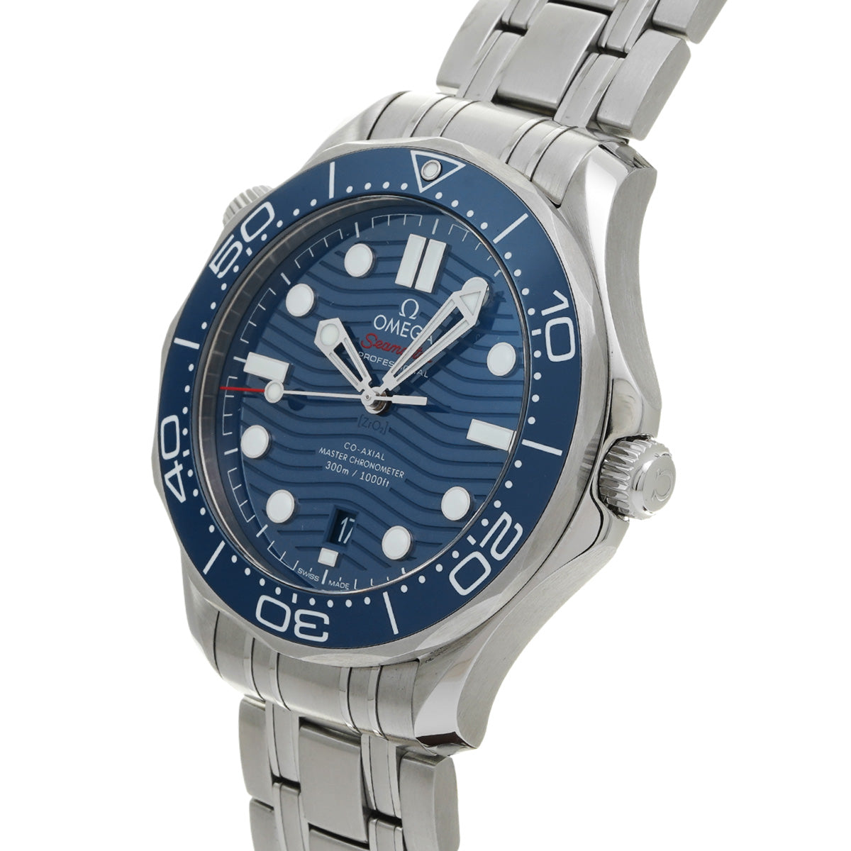 Seamaster Diver 300 Co-Axial Master Chronometer 210.30.42.20.03.001 Blue OMEGA Mens [Pre-Owned].